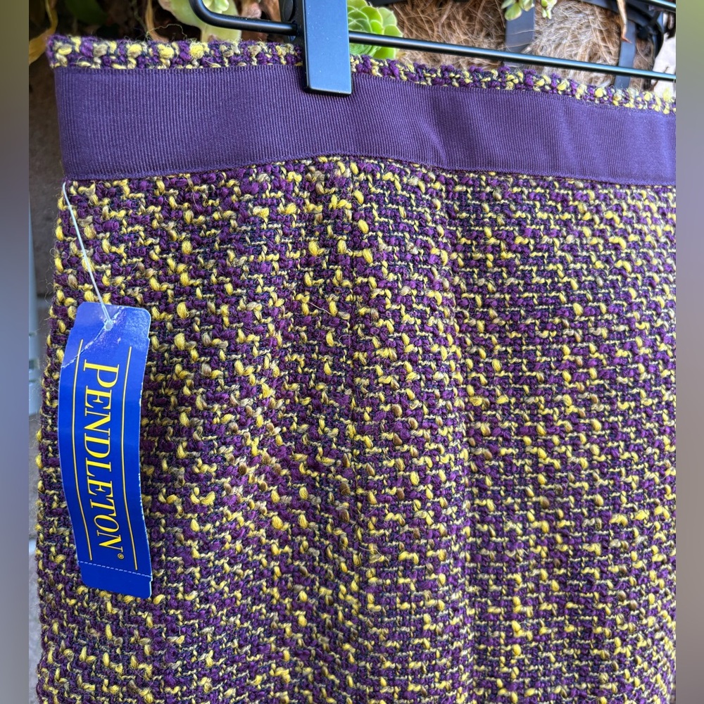 PENDLETON vintage 90’s Petrie wool blend skirt - Picture 5 of 15